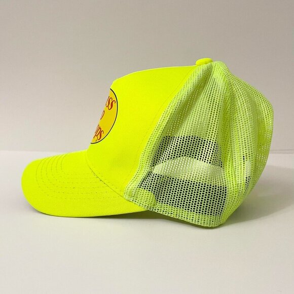 Bass Pro Shops Adjustable SnapBack Mesh Fishing Hat Cap Neon - Picture 6 of 16